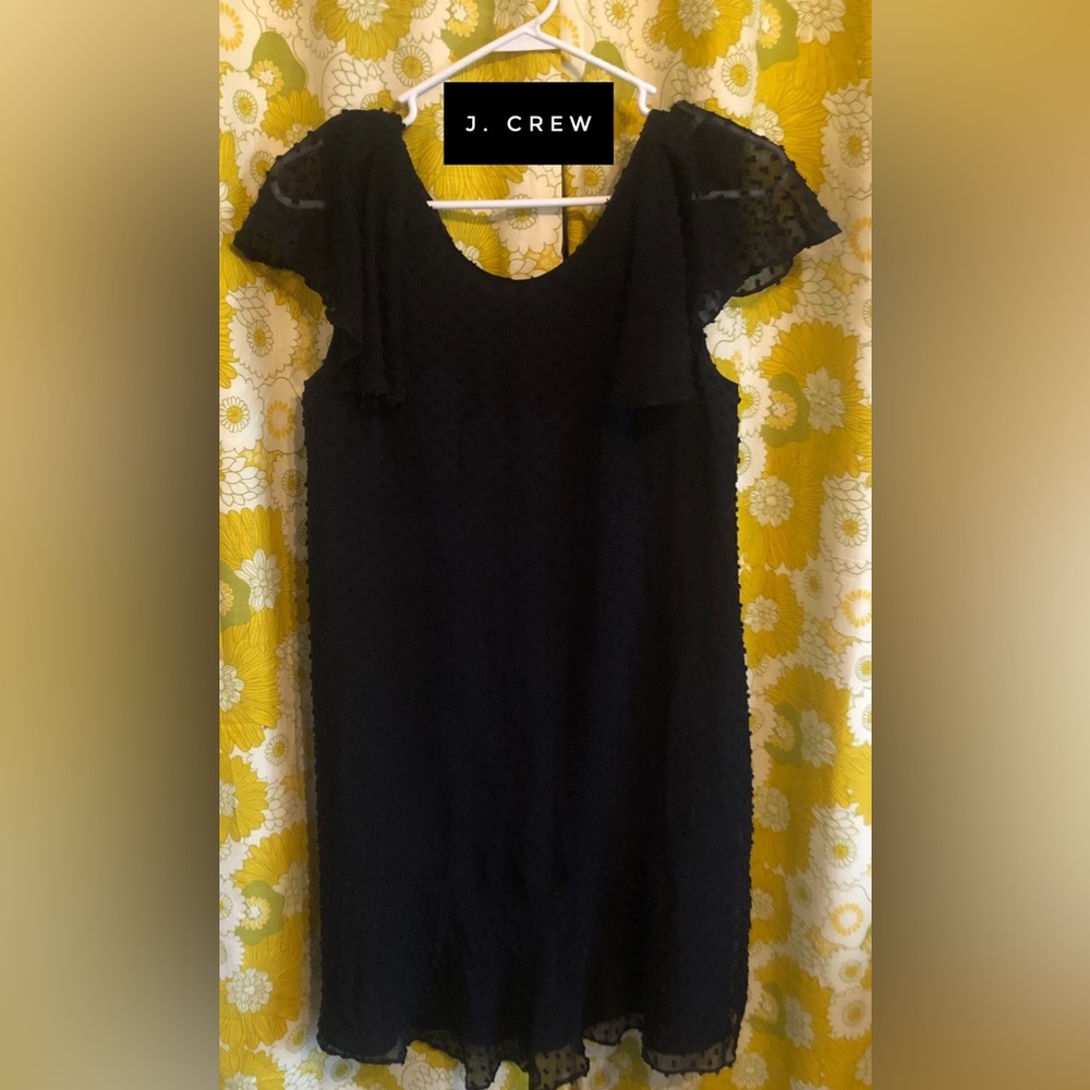 J. CREW BLACK DRESS